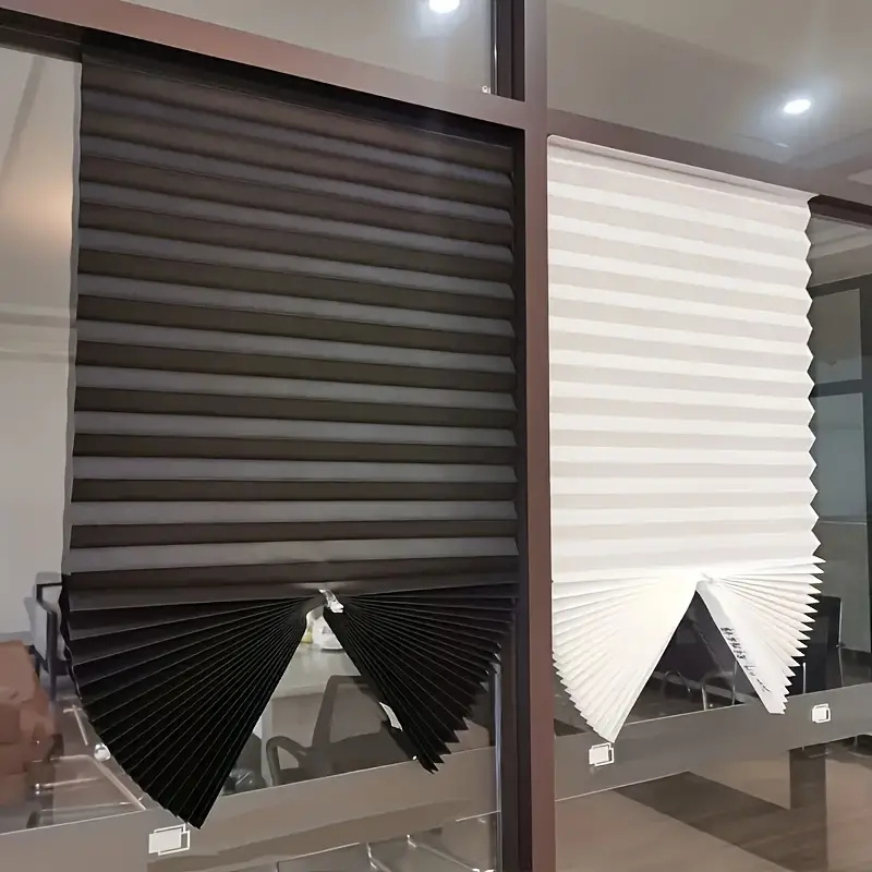 adjustable pleated sunshade   and removal suitable for rooms living rooms bathrooms etc spring and   blocking decor multiple sizes and colors   easy decorative style