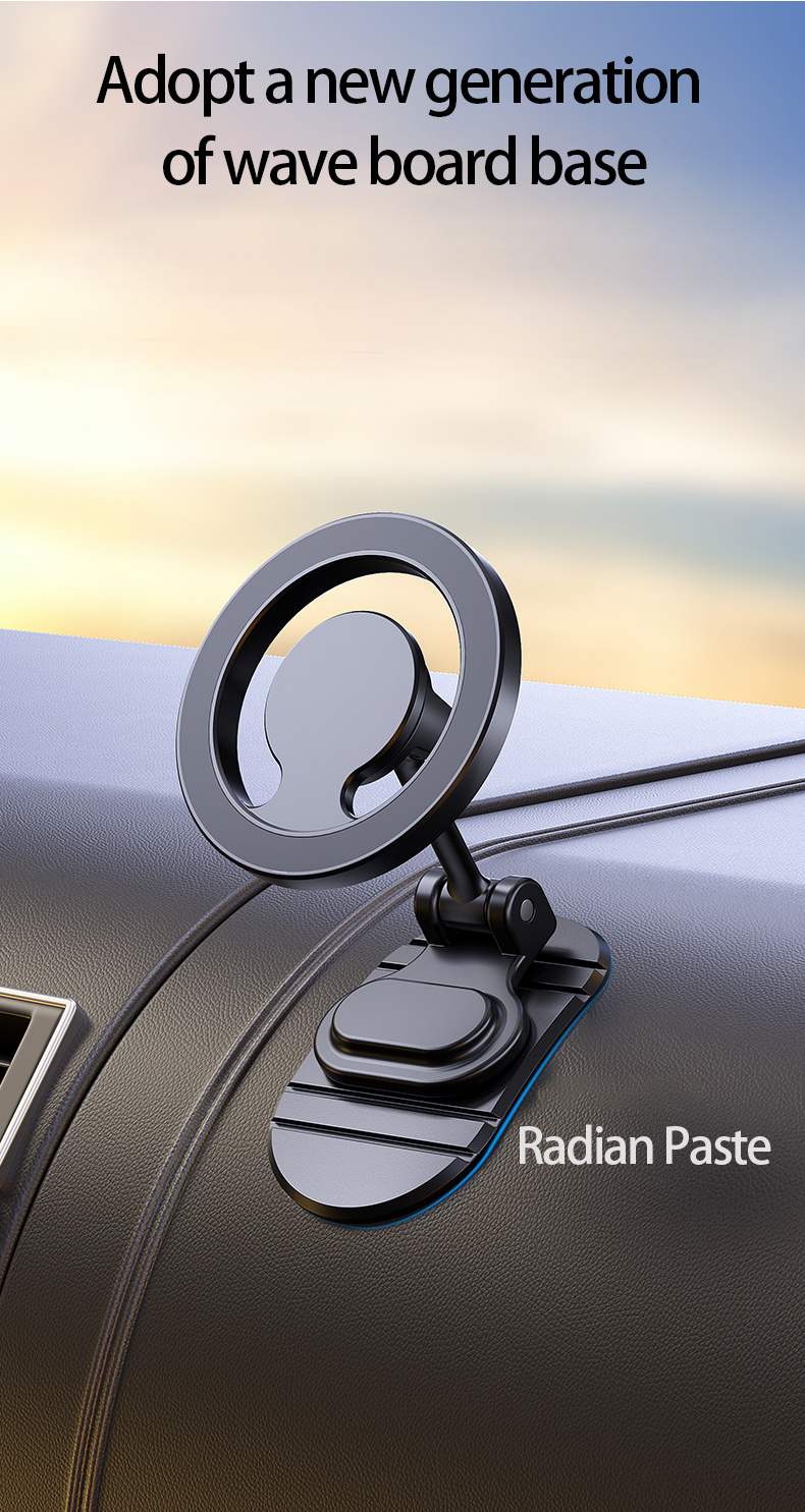 Ultimate Magnetic 1040 Rotating Car Phone Mount for iPhone 16/15/14 & Samsung 4 Magnetic 1040 Rotate Car Phone Holder Magnet Car Phone Mount Cellphone Bracket Support for Iphone 16 15 14 13 12 for Samsung And More Smartphones