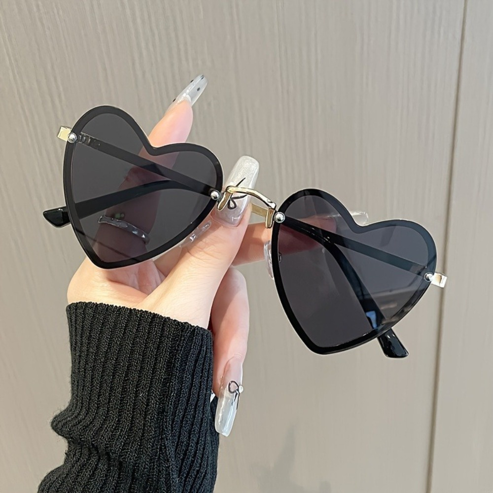 PCS Heart Shaped Sunglasses Fashion Retro Love Heart Glasses