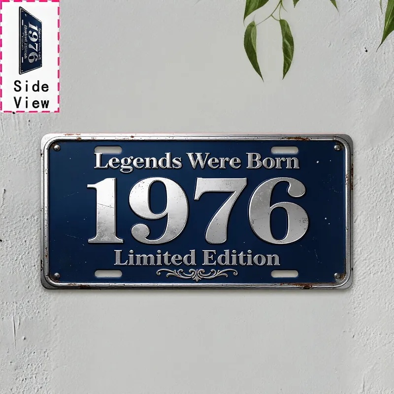 TEMU 2d Flat, 1pc, Wooden Print, Retro Style "1976" Wooden Sign, Suitable For Decorating Bars, Shops, Living Rooms, , , , And Gardens