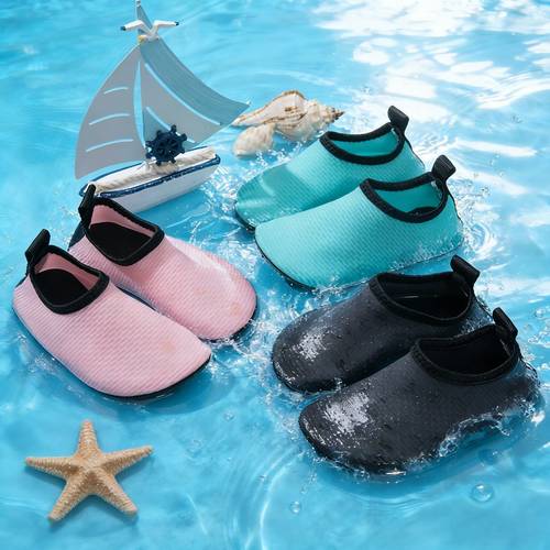children children kids soft sole spring summer diving snorkeling wading barefoot solid friendly breathable fitness shoes
