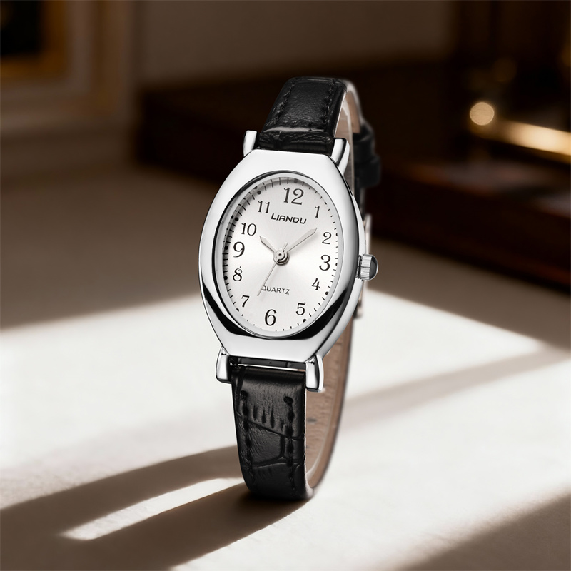 TEMU 1pc Unisex Elegant Quartz Watch, Exquisite Dial, Suitable For Daily Wear, Ideal Gift For Graduation Season And Birthdays