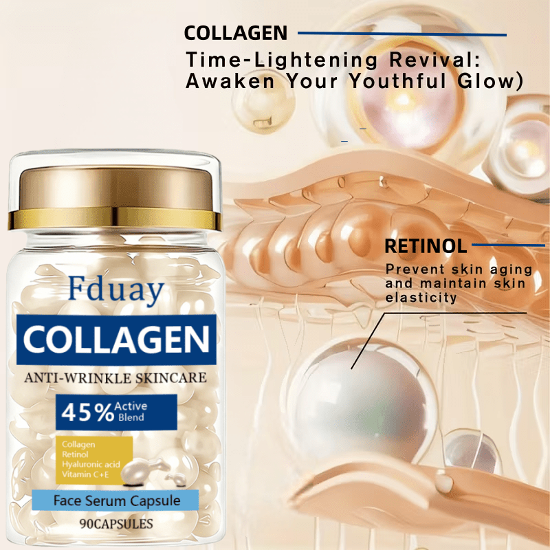 1 buc/2 buc Hidrateți rapid cu această cremă, fuziune de colagen și retinol, îmbogățită cu acid hialuronic și vitamina C pentru hidratare și nutrienți imediat, promovând o piele mai fermă și mai moale