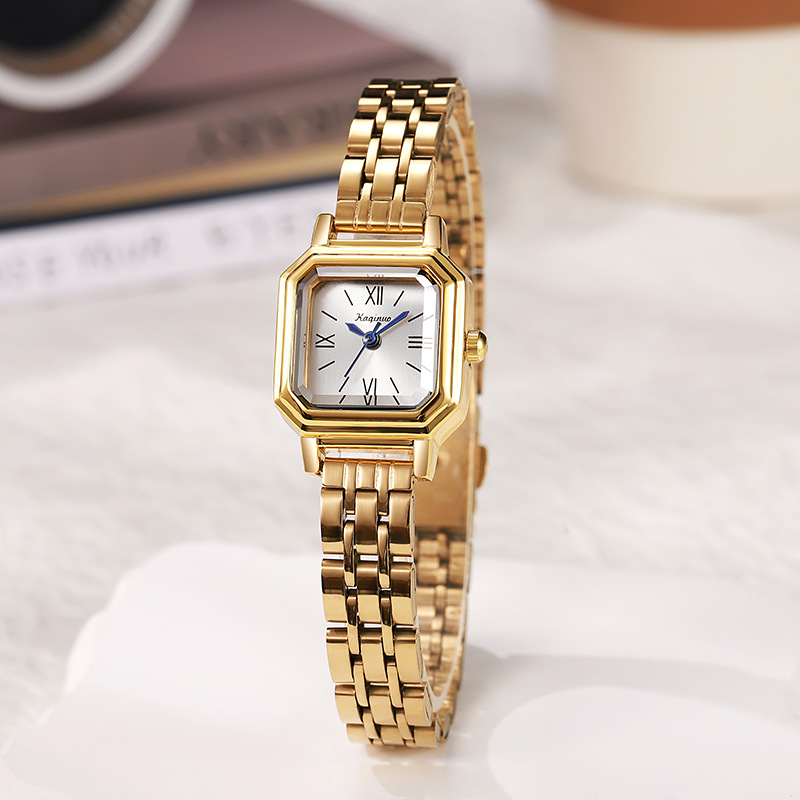 TEMU 2026 New Women's Fashion Mechanical Watch, Elegant Design, With Comfortable Adjustable Strap, Accurate Timing, Suitable For , Suitable For Work,