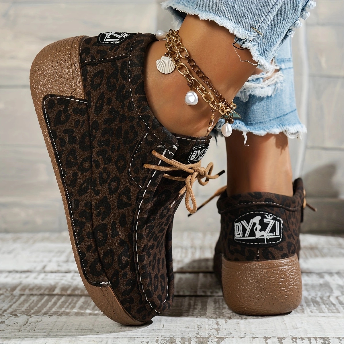 TEMU Byzi Wide-toe Casual Sneakers, Footwear And Jewelry, Fashionable And Breathable, Anti-slip And Wear-resistant, Unisex Wide-toe Casual Sneakers