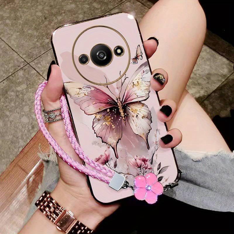 TEMU Phone Case - Stylish Wings Cover Designed For For Redmi A3 Model, Offering A Comfortable Feel