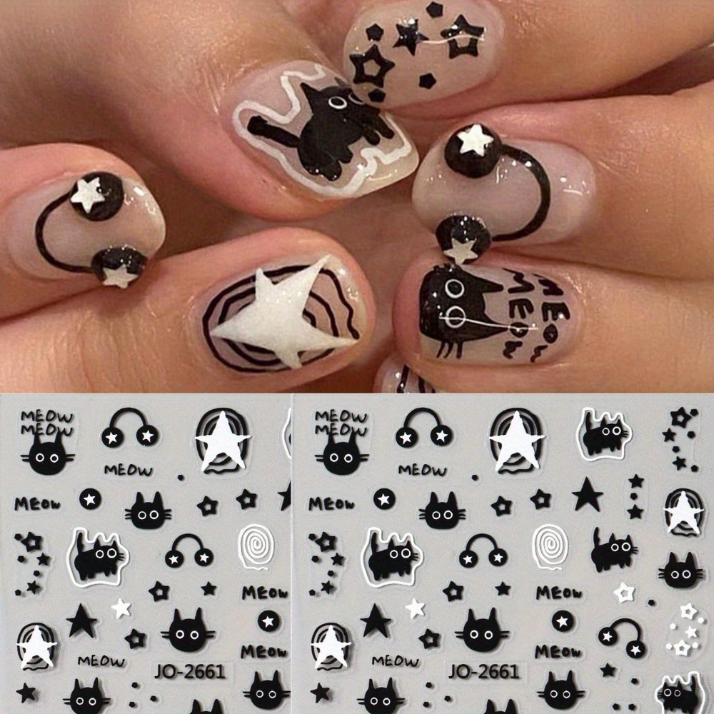 

Art Animalnail Decals Diy Decorations