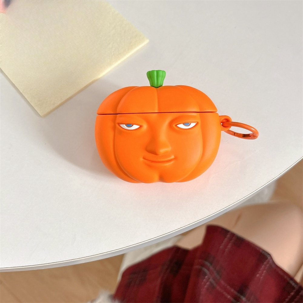 TEMU de calabaza para auriculares, compatible con Airpods 1/2/3/4/Pro