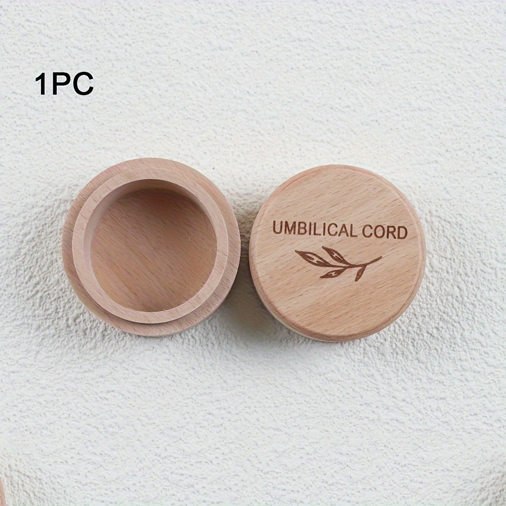 Image of Memories: Wooden Keepsake Box For Cord/hair - Gift For New Parents, And Portable, Perfect For Collecting Hair And Storing Hair, A Thoughtful Present For Beginner Parents