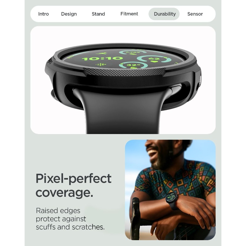 Étui pour Pixel Watch 4 avec support de charge - Compatible avec Pixel Watch 4 45mm (2025), Housse -rayures en TPU souple, Étui de  antichoc avec support de charge intégré, Compatible avec la montre connectée Pixel Watch 4