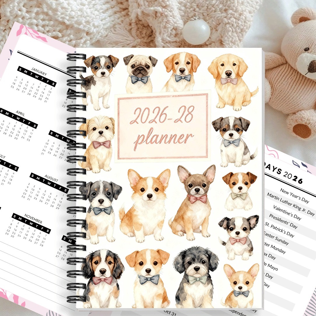 TEMU 2026 Planner, Office Supplies, Planner, 2026 Planner, 2026-2027 Planner, Monthly Planner 2026-2027, Calendar 2026 Monthly Planner, Three-year