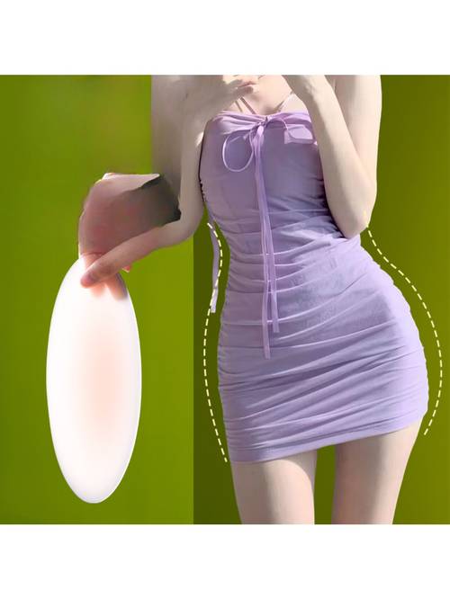 1 pair of silicone lift pads reusable invisible shaping patches for hips and waist no power needed and remove suitable for dresses and shapewear fashionable outfit accessory