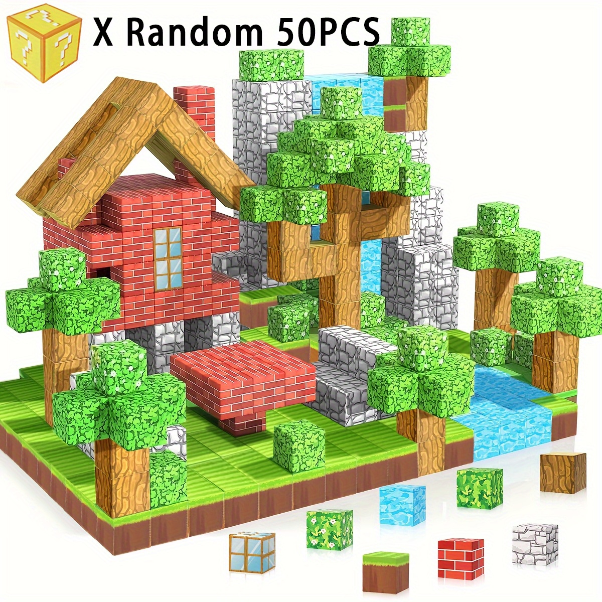 ABS Magnetic Building Blocks Set for Educational Play