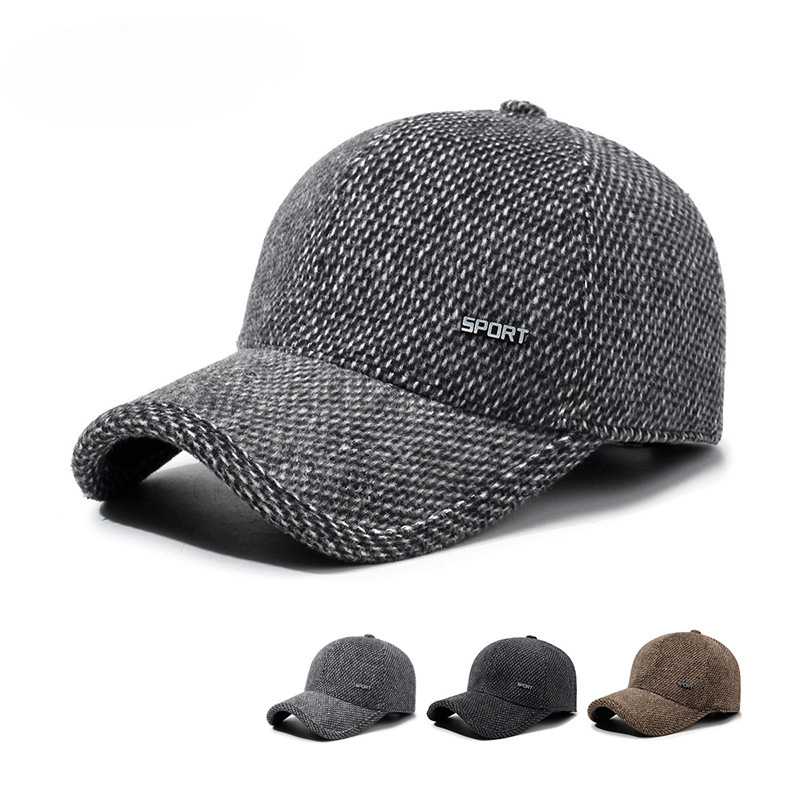 

Casquette de Ajustable Hommes la Hivernale - Épaisse, Résistante au Froid le Cyclisme en Extérieur & Décontractée,