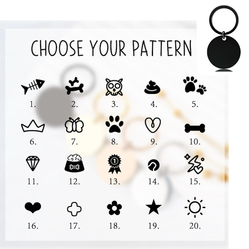 TEMU Free Entgraved Dog Tag, Double Side Silent Collar Tag, Custom Collar Tag, Personalized Cat Tag, Cat Id Tag, Dog Id Tag, Dog Name Tag, Tag