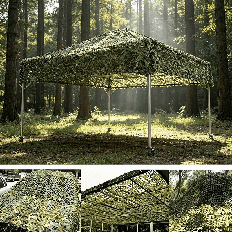 Image of Durable Camouflage Shade Netting, Lightweight And Portable, Suitable For Outdoor Use, And Store. Suitable For Outdoor Hunting, Decoration, Party Decoration, Patio Shading, Etc. 1pc (51g)