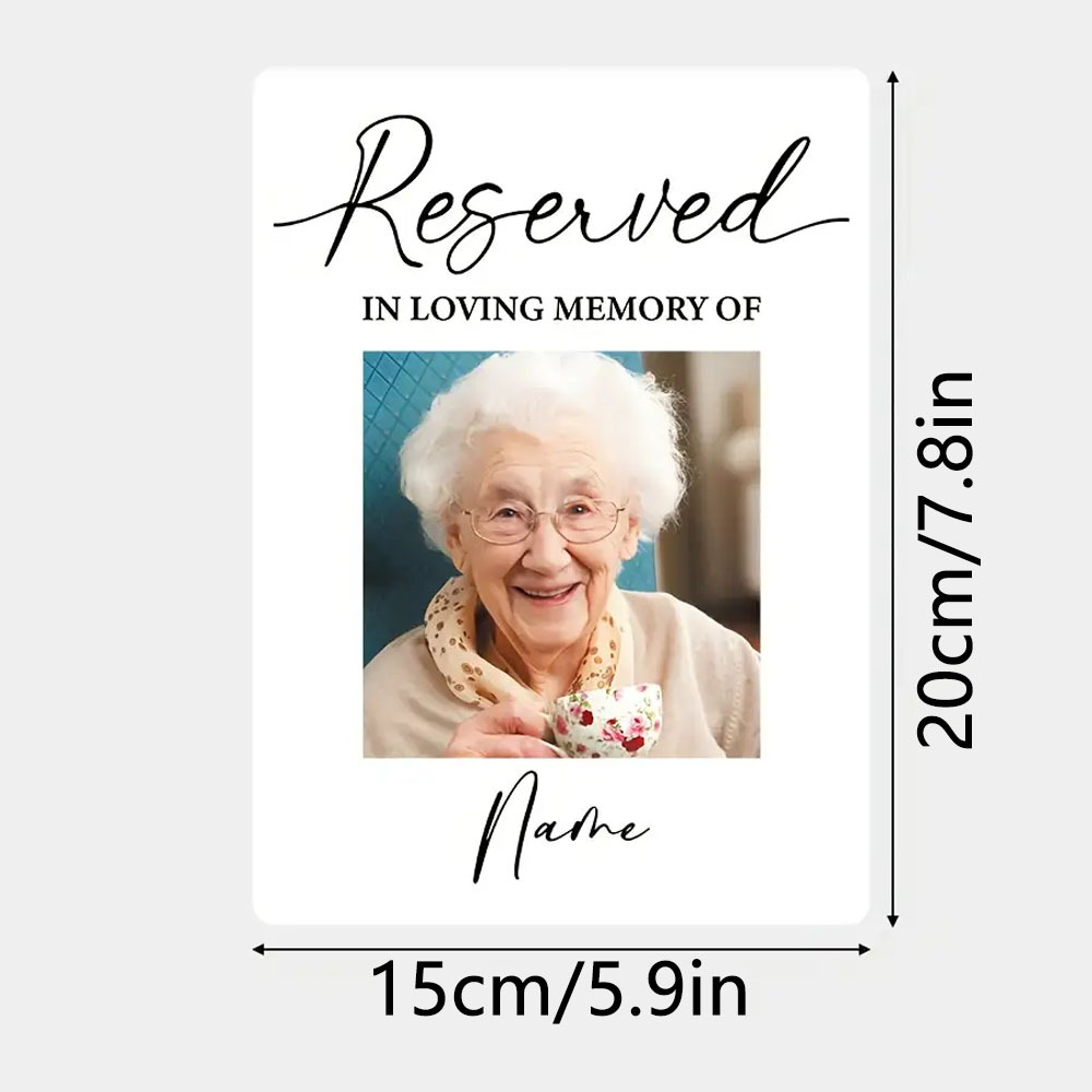 TEMU 2d Flat, Custom Memorial Plaques, Personalized Memorial Plaques With Custom Photos And Text, Signs, Personalized Memorial Plaques, Commemorative