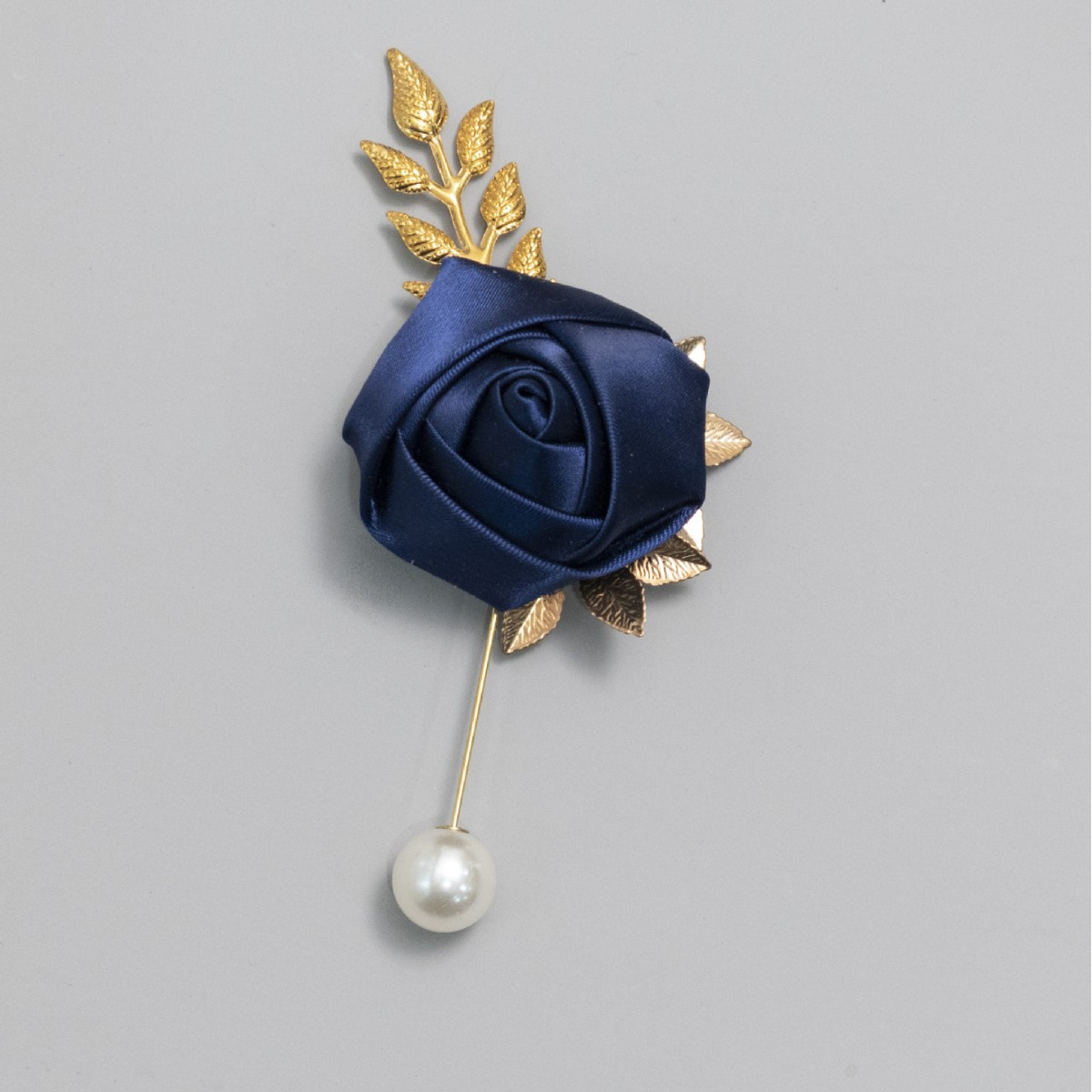 elegant golden rose brooch pin men fabric - Temu