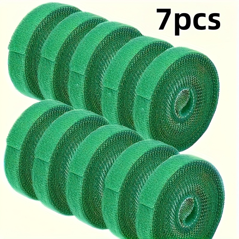 TEMU 7pcs Ficelle de jardin ajustable - Support de plante réutilisable et résistant