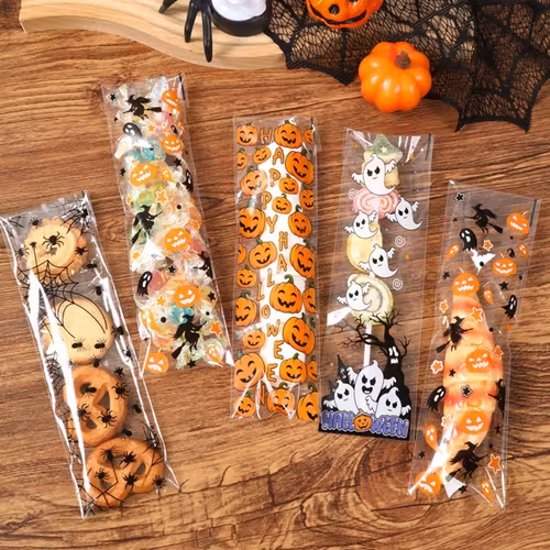 Treat Bags Self Sealing 50/100pcs Patterns