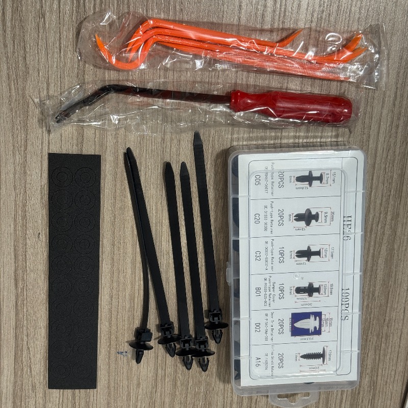 TEMU Kit de clips para parachoques compatible con vehículos Toyota y GM. Reparación automotriz, piezas de repuesto para parachoques, accesorios de