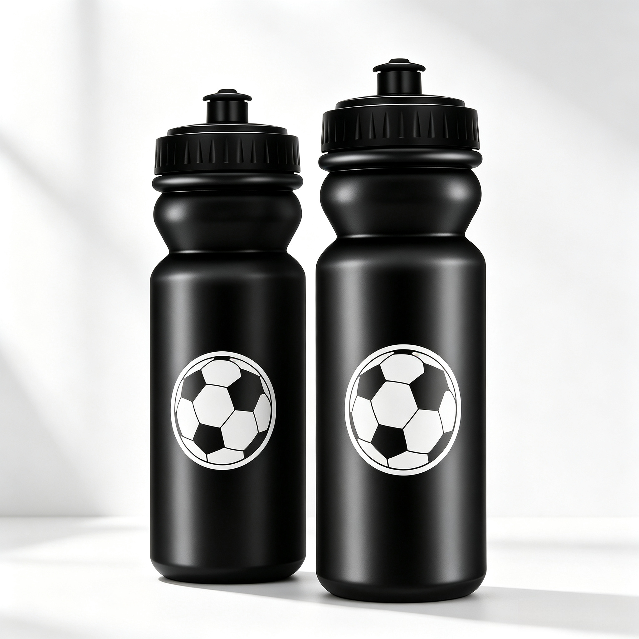 TEMU 2 stuks Lichtgewicht Waterflessen met Zeskantig voor Sport - Duurzaam Plastic Materiaal, Gemakkelijk te Openen Deksel, Geschikt voor Iedereen,