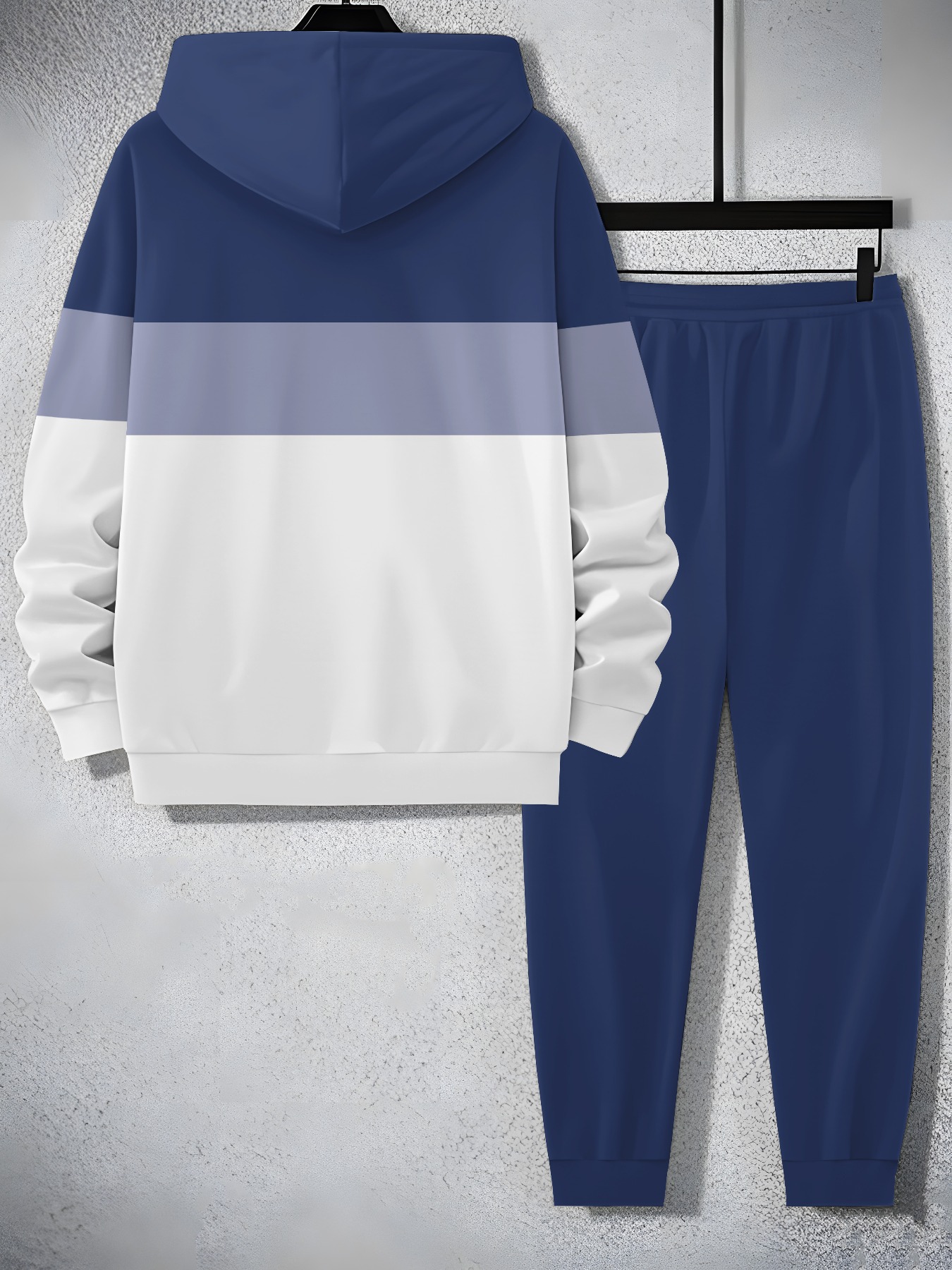   2025 mens trendy sweatshirt set two piece sweatshirt and pants sporty print elements christmas halloween special Product details 27