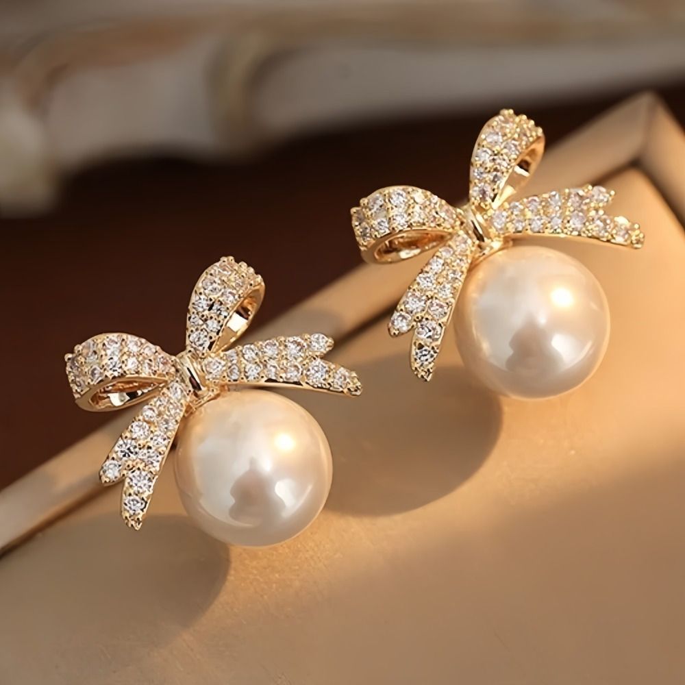 

1 Of Women's Fashion Bow Inlaid