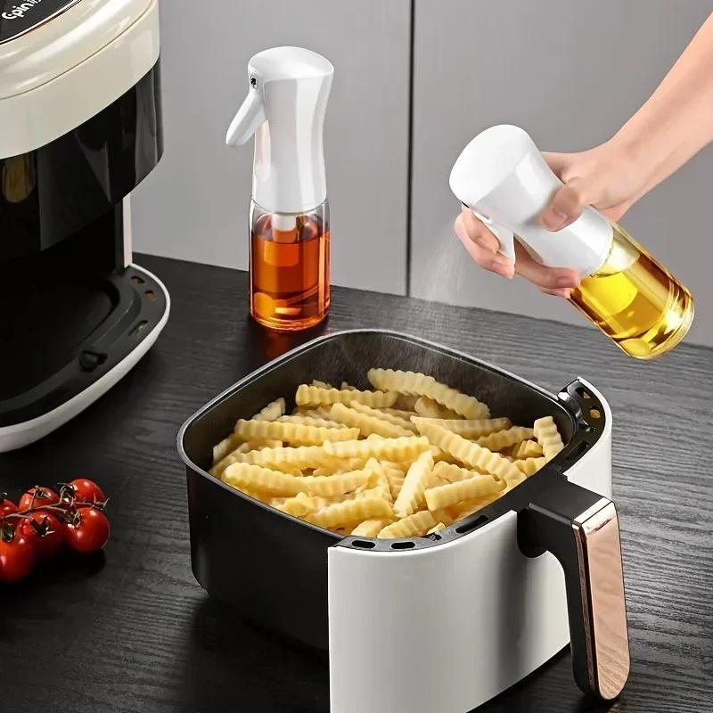 3pcs airfryersilicone baking tray air fryer tray room household bottle oil spray pot air fryer oil spray kitchen cooking oil spray pot spray bottle   details 3