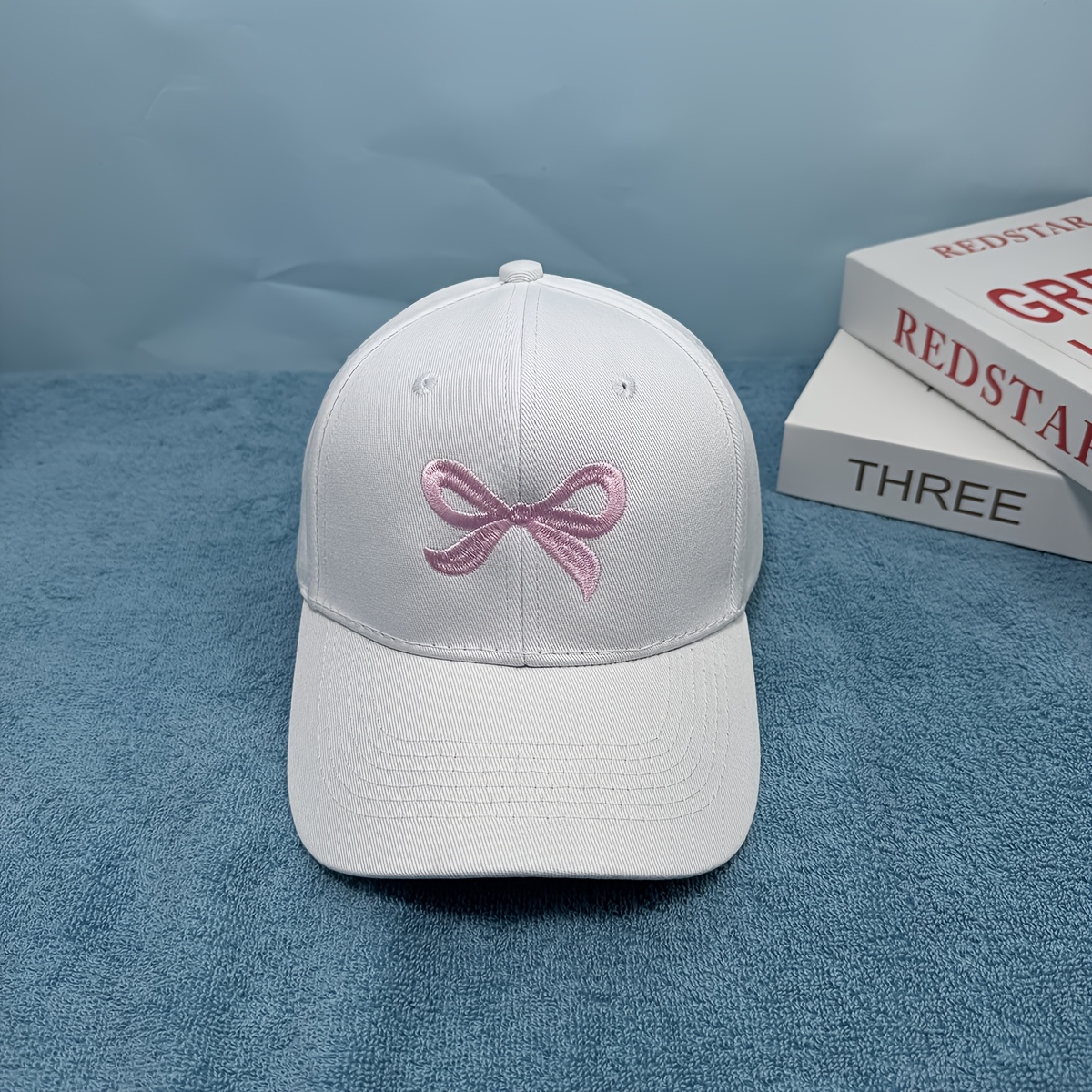 Image of New European And Popular Bowknot Cute Baseball Cap, In Multiple Colors For Outdoor Sports
