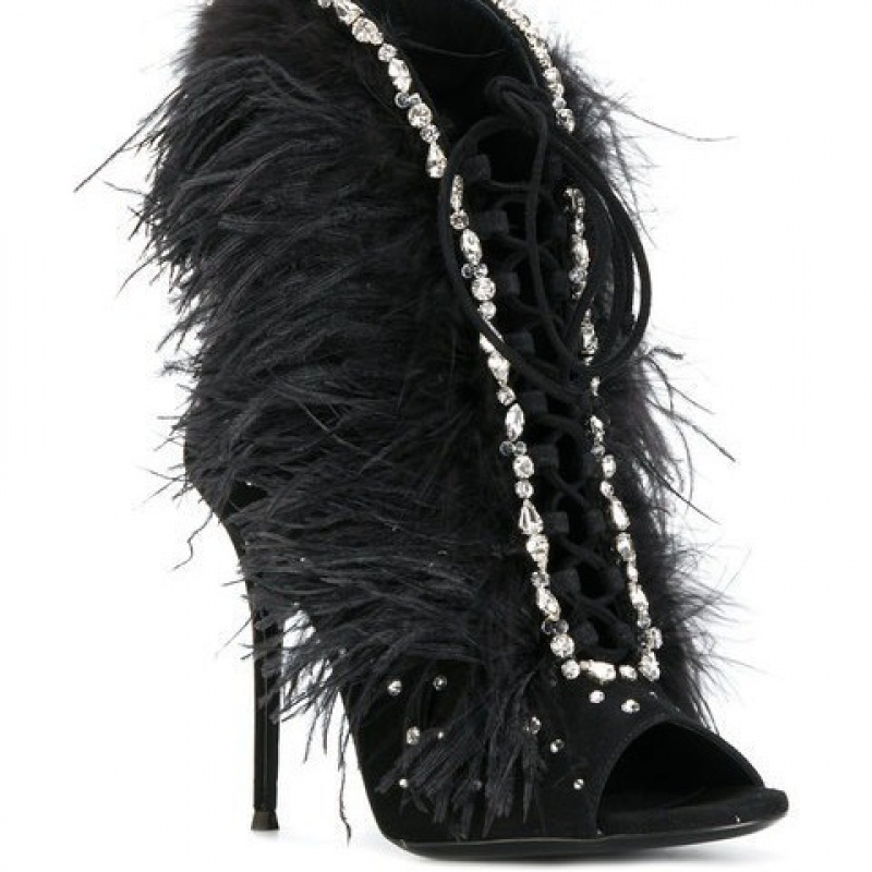 Fashion Ankle Boots Women Heels Retro Style