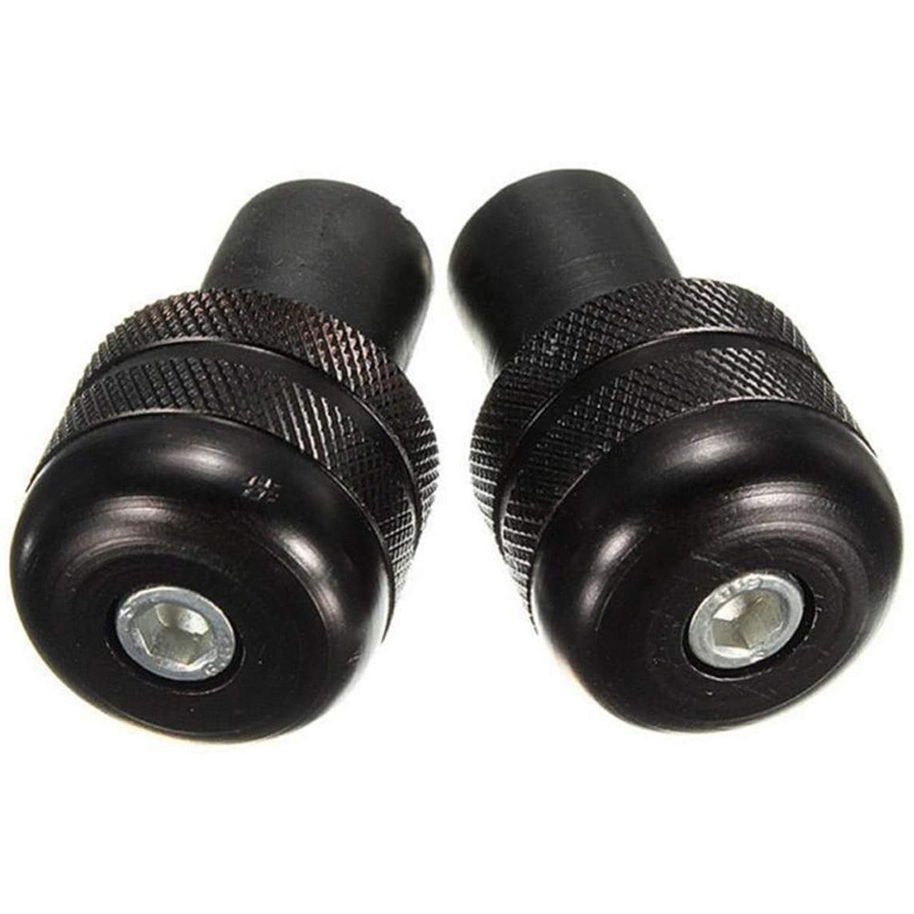 TEMU 7/8''22mm Motorcycle Handlebar End Grips Cnc Metal Counterweights Plug Slider Additions For Motorbikes Compatible With For , Kawasaki, For , And