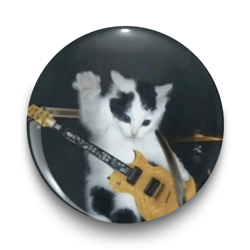 2d Flat, Anime Cartoon Fashion Brooch/circular Badge Pin, Suitable For Small Accessories Such As Clothing, Hats, Backpacks, Etc.- For , , Colleagues- Gift Ideas, 2d Flat