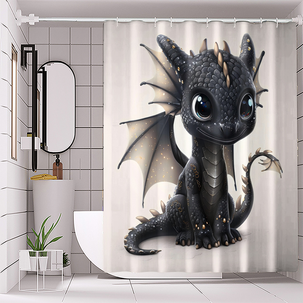 

Adorable Shower Curtain - , Included, Washable Bathroom Decor