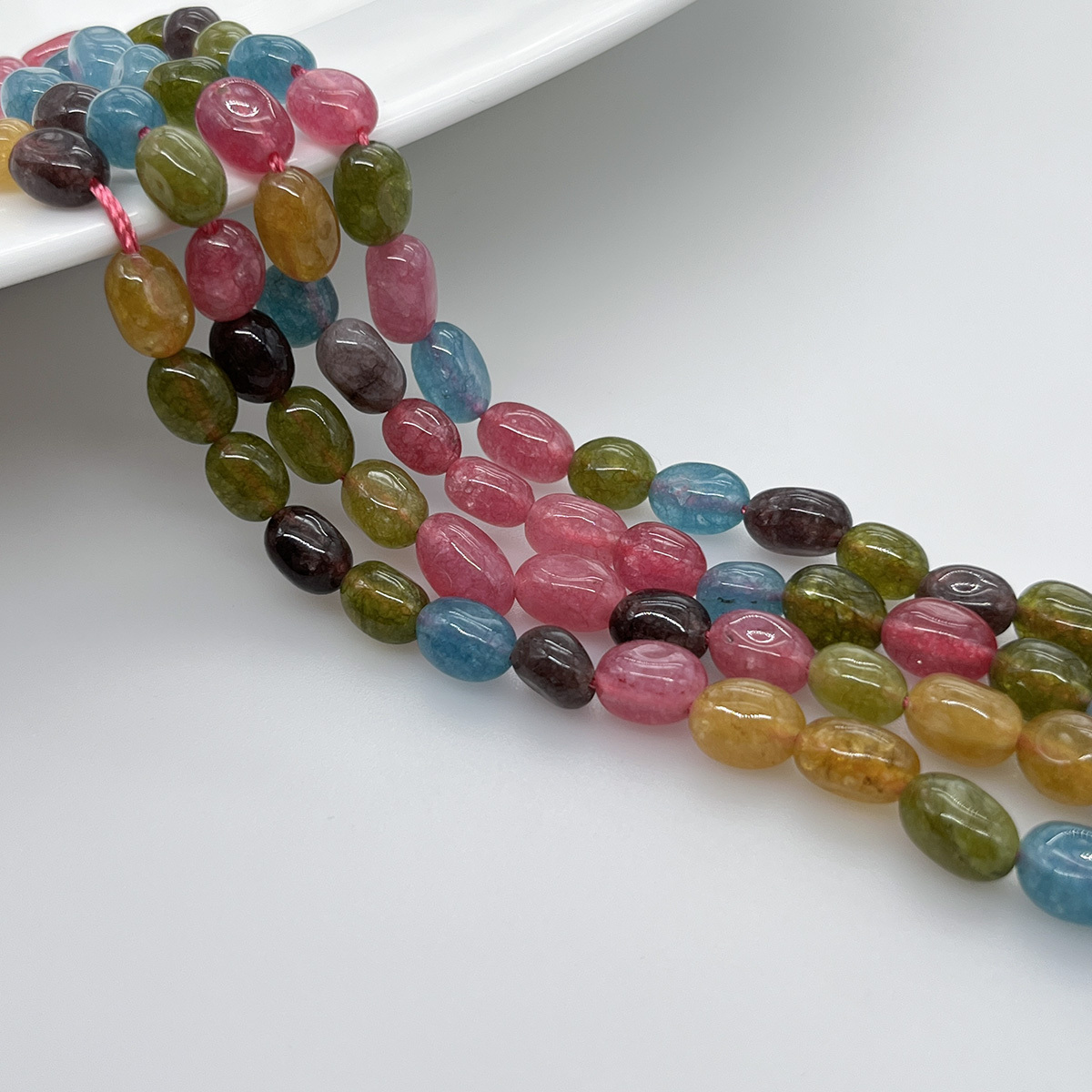 TEMU Toee Zuby Natural Beads Suitable For Jewelry Making, Natural Beads With Irregular & Natural Mineral For Diy Crafts, Bracelets, Necklaces,