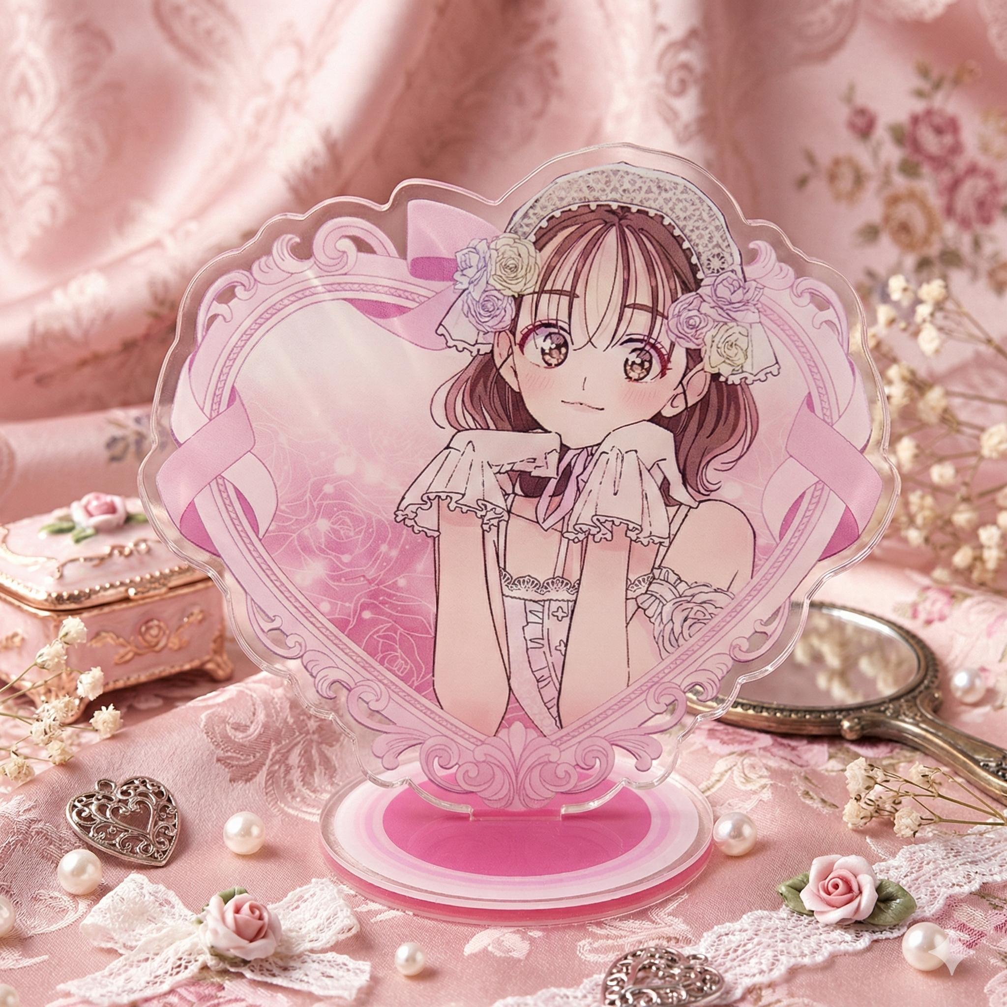 TEMU Acrylic Standee Of Anime Characters/ Interactive Game Figurines/ Models/ Acrylic Home Decoration Items/ Decorations/ Anime Merchandise Gifts