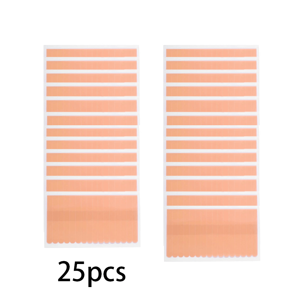 Image of 25 Sheets Of 400pcs Of Eyelash Extension Tape For Eyelash Extension, Sensitive Eye Tape, Breathable Micro- Tape, Suitable For Personal Eyelash Extension Products