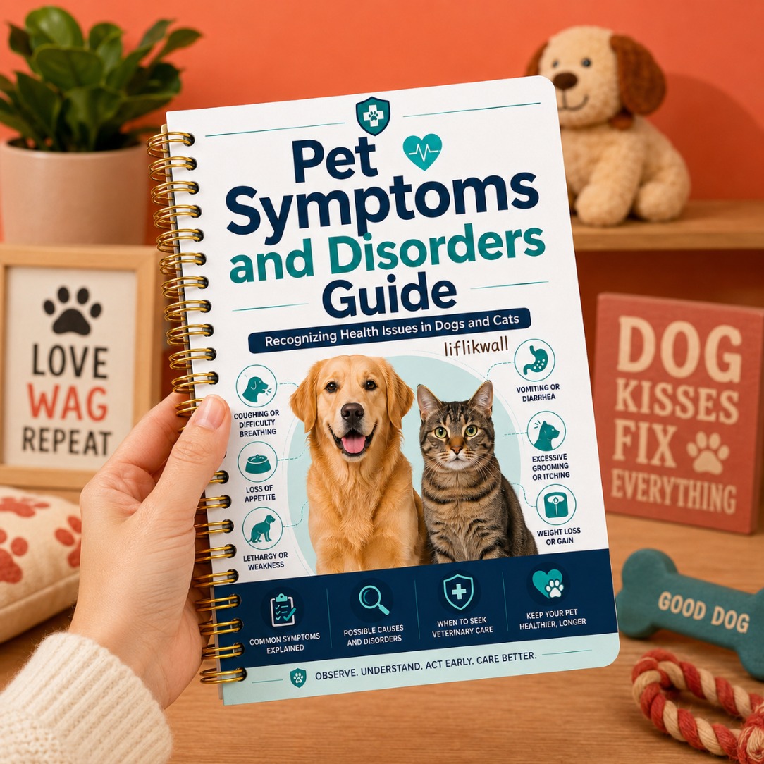 Pet Care Learning Guide, Including Dog And Cat Anatomy Charts, Disease Symptom Explanations, Organ System Knowledge, And Health Management Reference Content