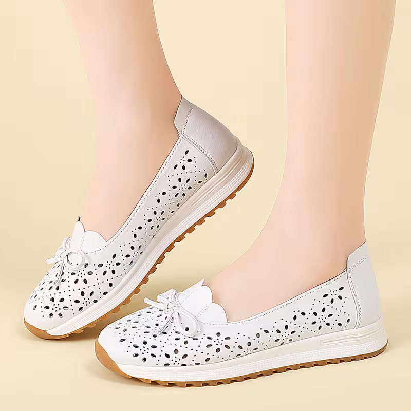 retro lace hollow womens shoes lightweight and breathable flat shoes comfortable mother shoes slip on casual shoes women shoes sneakers details 7
