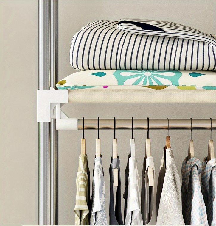 1pc large portable closet organizer with dust cover durable hangers easy assembly closed storage for bedroom dorm ideal for clothes bedding linen organization closet organizers and storage portable closets Product details 11