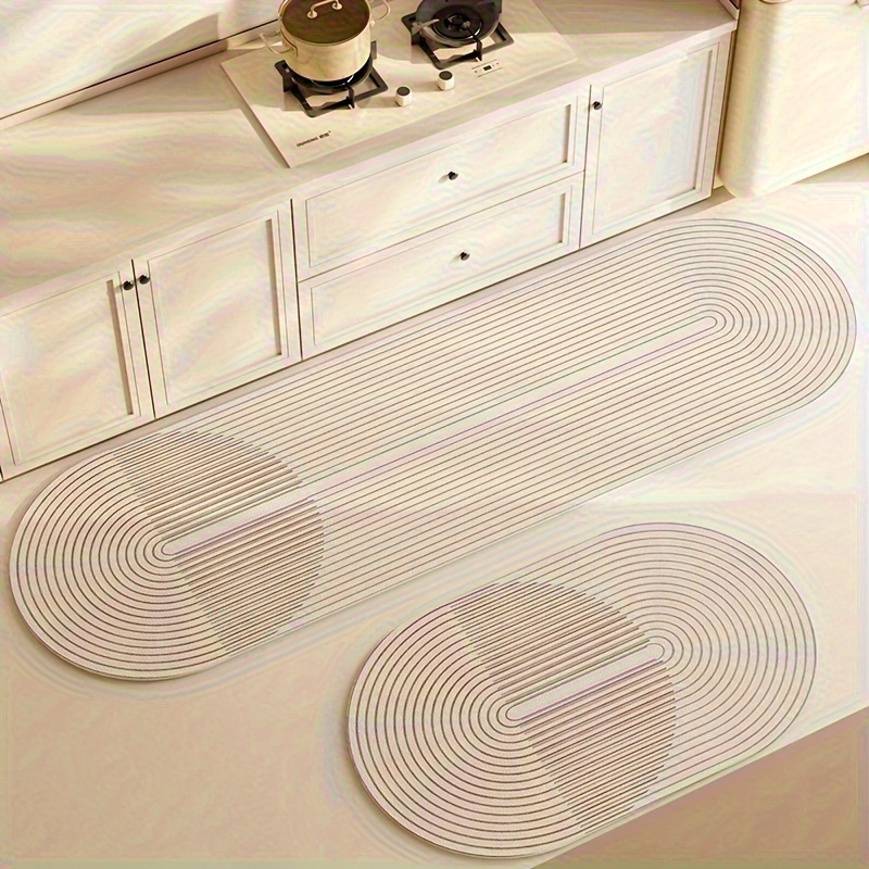 IMVE Diatomite Bath Mat, Non-Slip and Comfortable