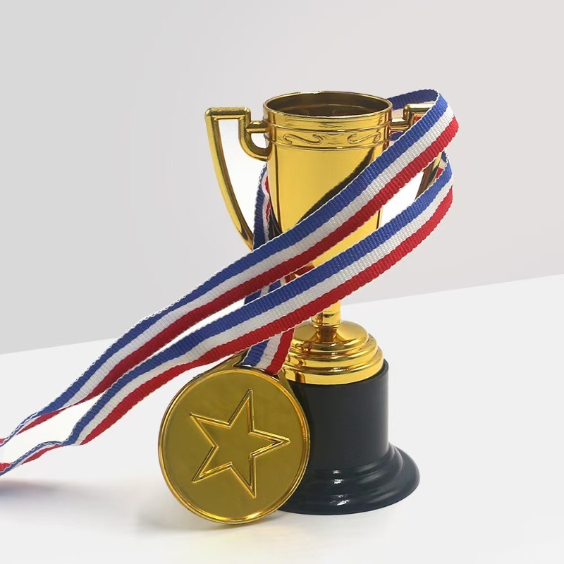 Top pick2/6/12 Plastic Mini Trophies, Suitable for Party Gifts, Props, Rewards, Prizes, Youth and Adult CompetitionsOpen in new tab.