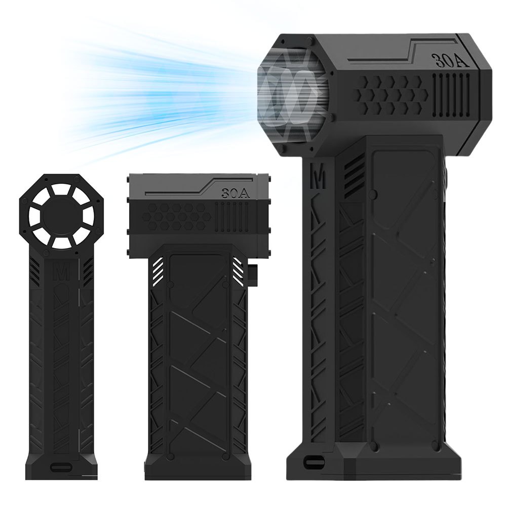 130000 rpm børsteløs motor mini   blåser, usb-oppladbar kraftig portabel høyhastigs voldsom ventilator, luftkompressor   dysehoder, egnet for avkjøling/bil/pc-rengjøring av støv/bbq/løv/snøfjerning, utendørs camping, 52m/s   Produktdetaljer 2