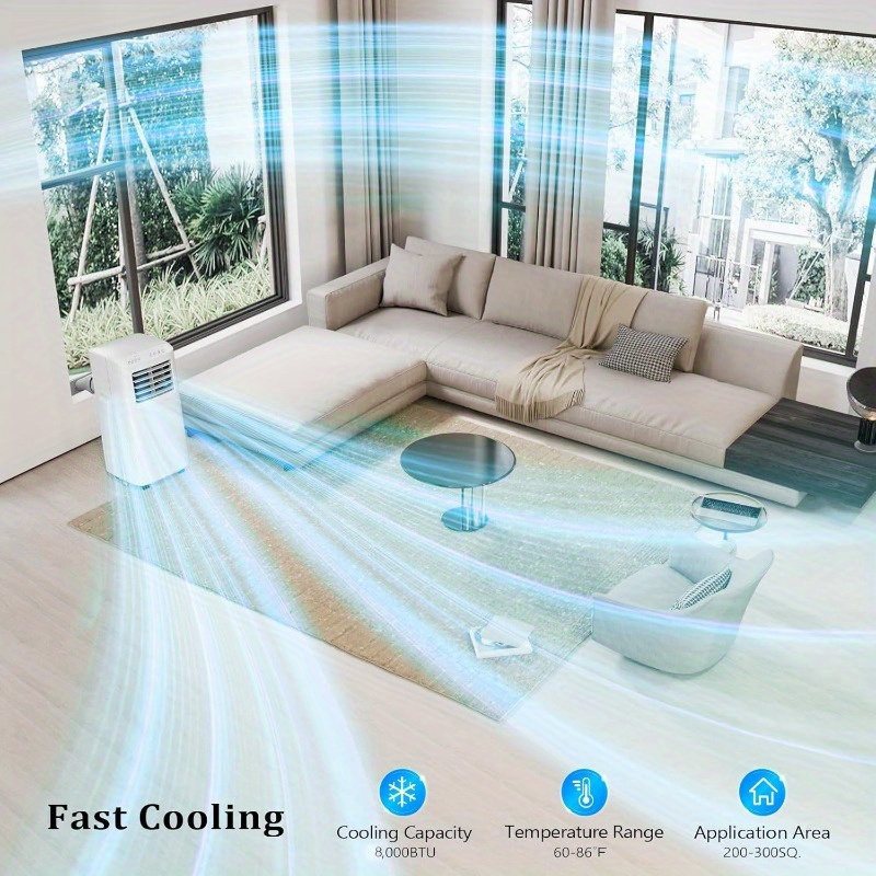 Smart 8000 BTU Portable Air Conditioner with Remote And APP... product image 6