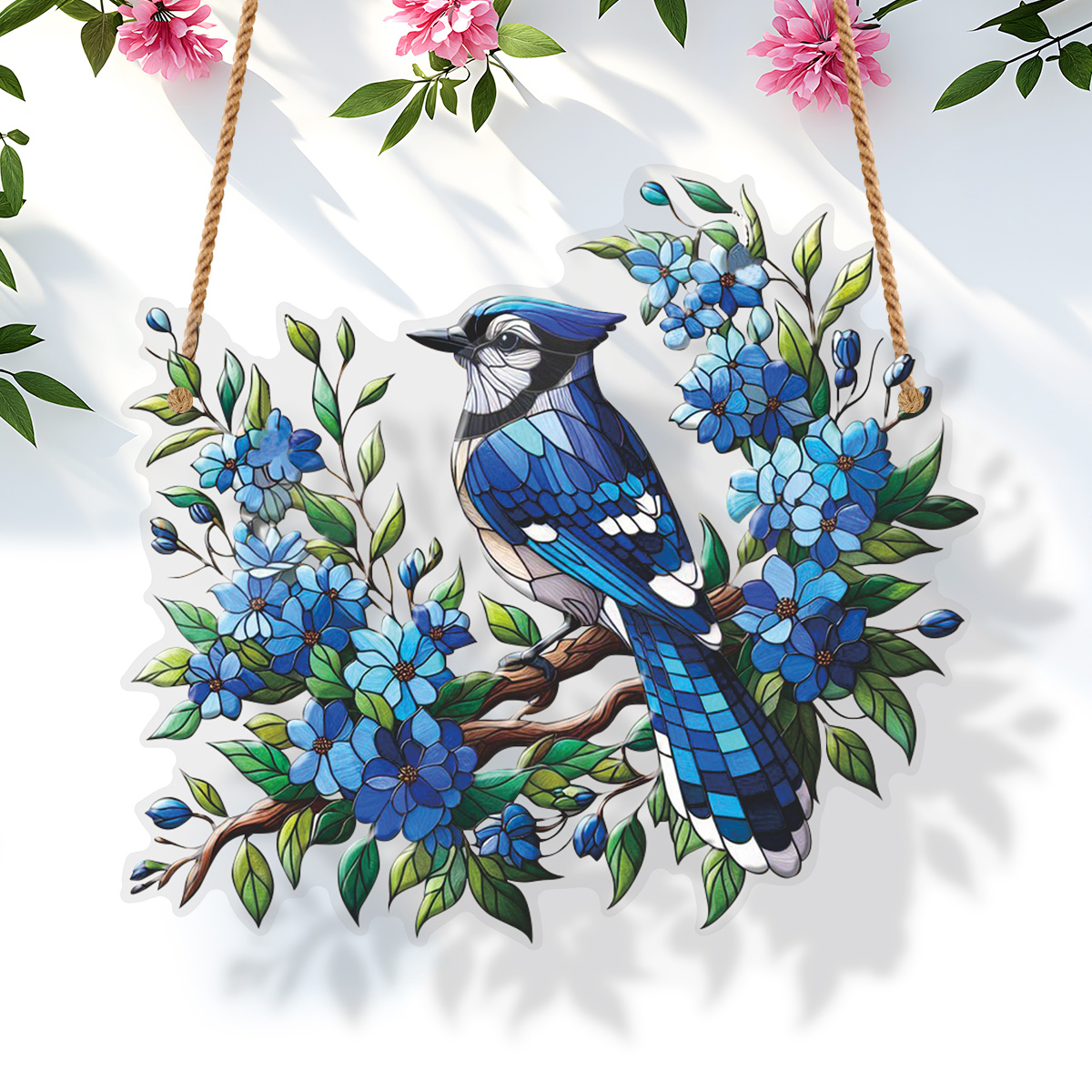 

- 1pc Stained Hanging Decor For /, , , No , -free, & Christmas Holiday Decoration
