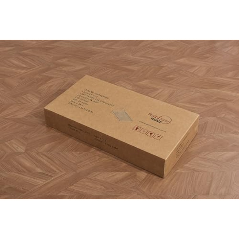 Charlston Full Size Bed Frame with Headboard - Royal Blue Velvet Suitable for Mattress Support, Retro Boxed Bed Base with Plush Cover, Easy Assembly, Non-Wood, Suitable for Mattress, Base for Modern Bedrooms