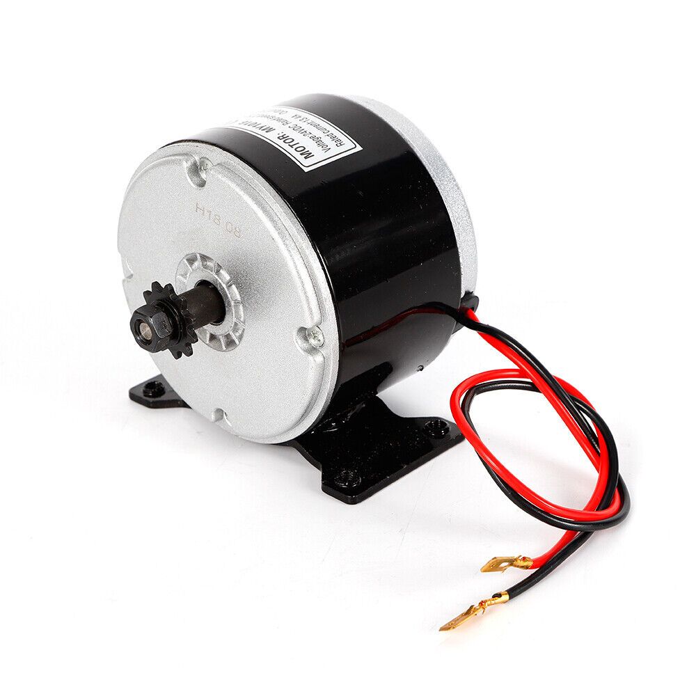 12 Volt Gear Reduction Electric Motor, 12V 250W Electric Motor Heavy Duty Dc Gear Reduction Brush Motor With 9 Tooth Sprocket For Electric Bicycle Scooter Bikes
