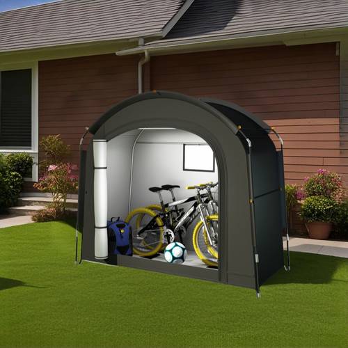 outdoor large space storage tent portable outdoor bike tent outdoor storage room carport