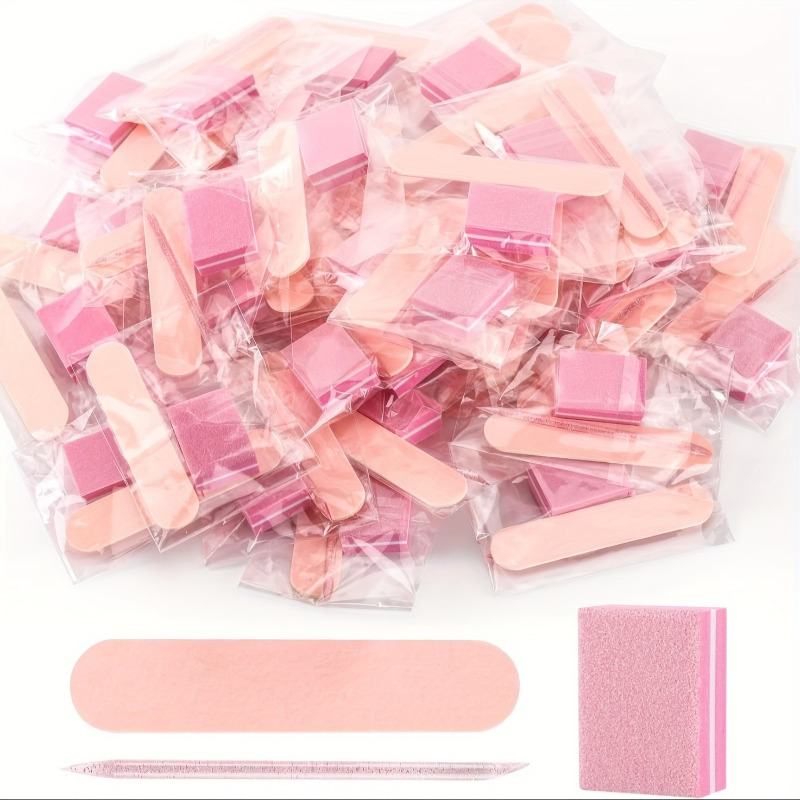 

30pcs Hypoallergenic Kit - Set Files, , And For Polishing & Use