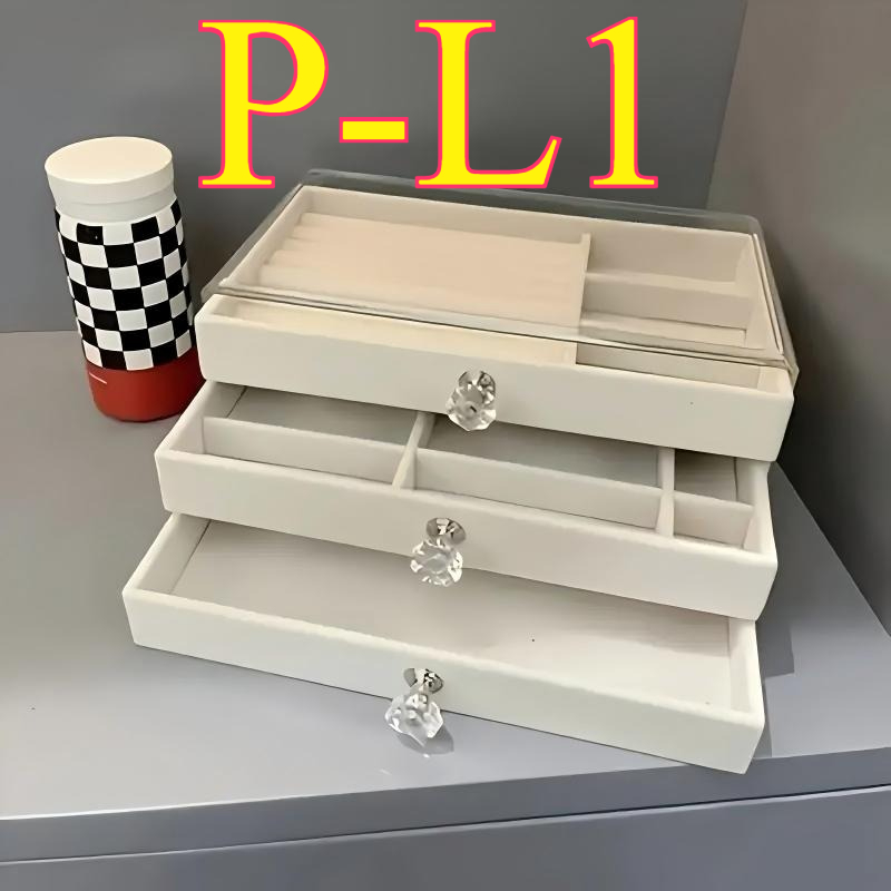 stylish classic transparent jewelry box suitable necklaces - Temu